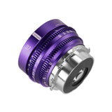 7artisans Floral Bloom 37mm T2.9 Full frame Cine Lens - PL mount purple