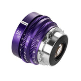 7artisans (pre-order) Floral Bloom 57mm T2.9 Full frame Cine Lens - PL mount purple