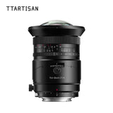 TTArtisan Tilt-shift 17mm F/4 Full Frame Camera Lens for mirrorless camera - Sony E Fuji GFX