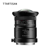 TTArtisan Tilt-shift 17mm F/4 Full Frame Camera Lens for mirrorless camera - Sony E Fuji GFX
