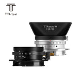 TTArtisan M 28mm F/5.6 Full Frame Prime Lens for Leica M mount rangefinder camera - M8 M9 M10 M11 M Typ 240 246 262