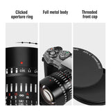 TTArtisan 50mm F/0.95 APS-C Camera Lens for mirrorless camera - Sony E Fuji X Canon EOS R RF NIKON Z Leica Panasonic L