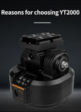 ZIFON YT-2000 Auto Motorized Pan / Tilt Panoramic Head with remote control 2kg load
