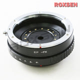 EF Canon mount lens to Fujifilm X Mount FX adapter with external aperture - X-Pro1 Pro2 T1 T100