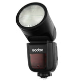 Godox V1 Flashgun Flash Light - Round flash head 76Ws - for Canon Nikon Sony Fujifilm