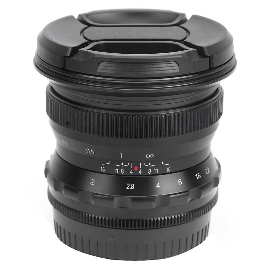 Camdiox 12mm f/2.0 manual super wide angle lens for APS-C mirrorless camera - Canon EOS M Fujifilm Sony Olympus OM-D