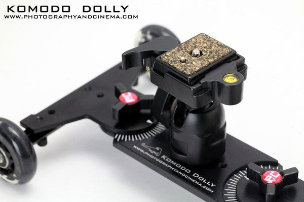 PNC Komodo Video Dolly for DSLR Camera Canon Nikon Sony Olympus BMPCC Mirrorless + magic arm