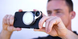 Ztylus Camera Case for Apple iPhone 5 5S phone SE black + RV-2 Lens Attachment Set