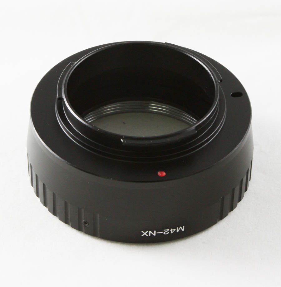 M42 screw mount lens to Samsung NX mount mirrorless adapter - NX5 NX10 NX100 NX200 NX1000