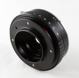 EF Canon mount lens to Micro 4/3 M4/3 adapter with external aperture - Olympus E-M10 GX7 GF6 OM-D