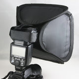 23cm x 23cm Soft Box Flash Diffuser for Canon 580EX 430EX II Nikon SB-700 900