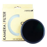 Camdiox CPRO Nano Fader ND4-1000 Variable Neutral Density Filter - for Canon Nikon Sony Olympus Leica DSLR mirrorless camera lenses
