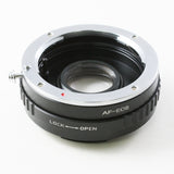 EMF AF confirm adapter for Sony Alpha Minolta AF lens to Canon EOS EF mount glass focus infinity - 5D III 6D 650D 700D 60D 70D