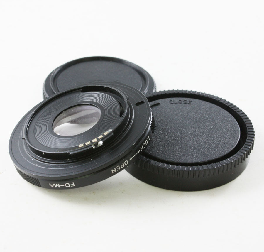 AF confirm adapter for Canon FD mount lens to Sony Minolta Alpha A MA Mount glass infinity - A58 A77 A99 II A580
