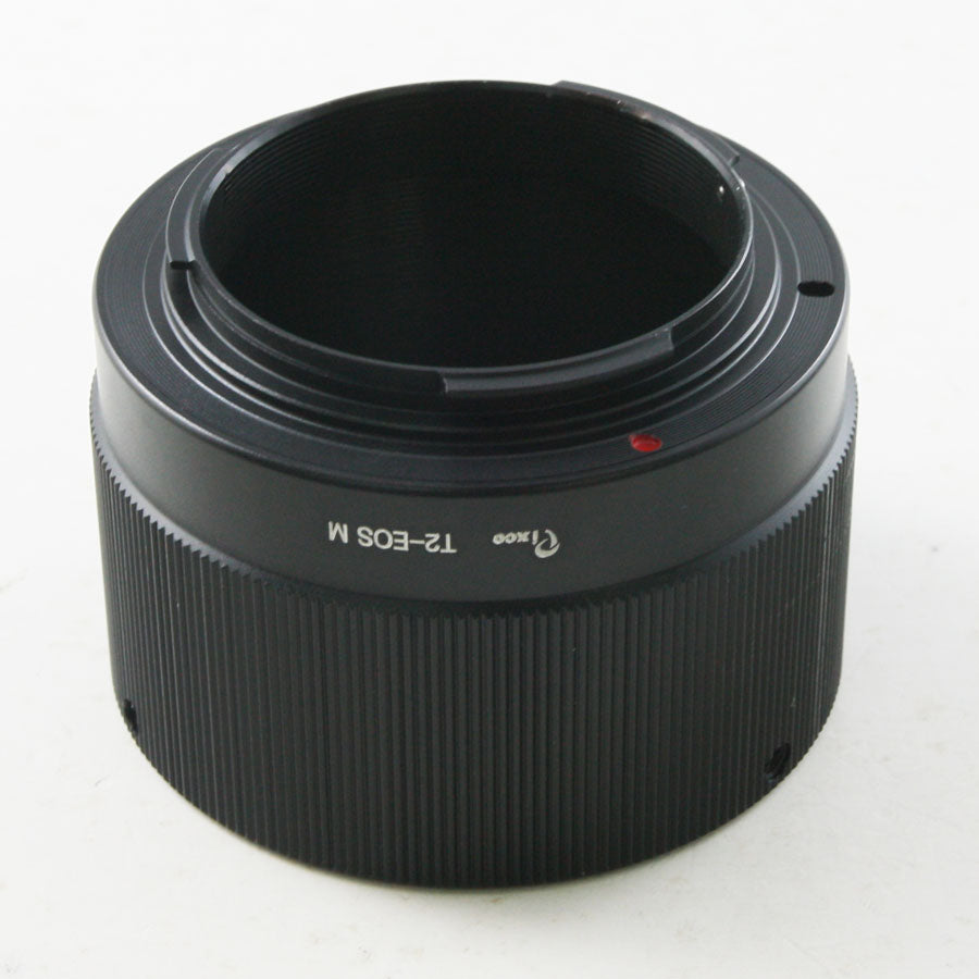 T-2 T2 mount telephoto lens to Canon EOS M EF-M mount Mirrorless Adapter - M5 M6 M50