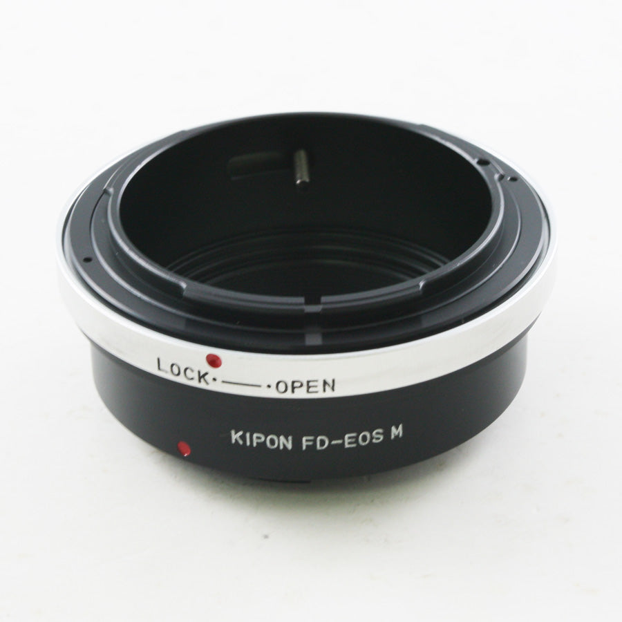 Kipon Canon FD mount lens to Canon EOS M EF-M mount mirrorless camera adapter - M2 M5 M6 M50 M100