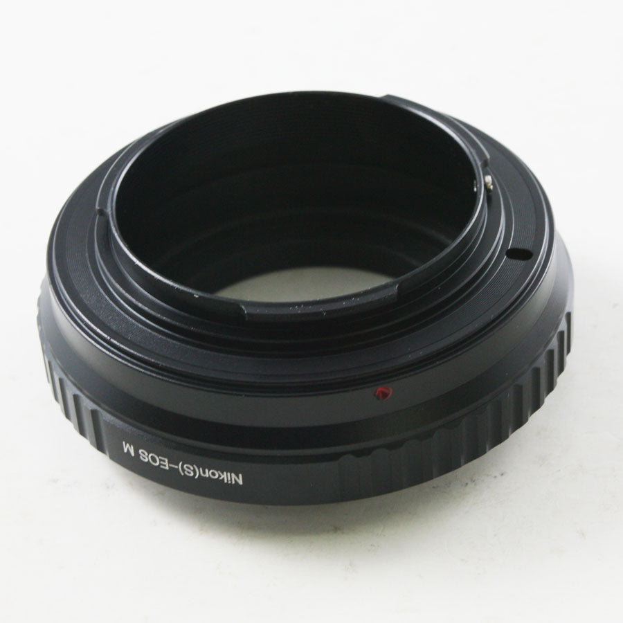 Nikon S mount rangefinder lens to Canon EOS M EF-M mount Camera Adapter - M5 M6 M50