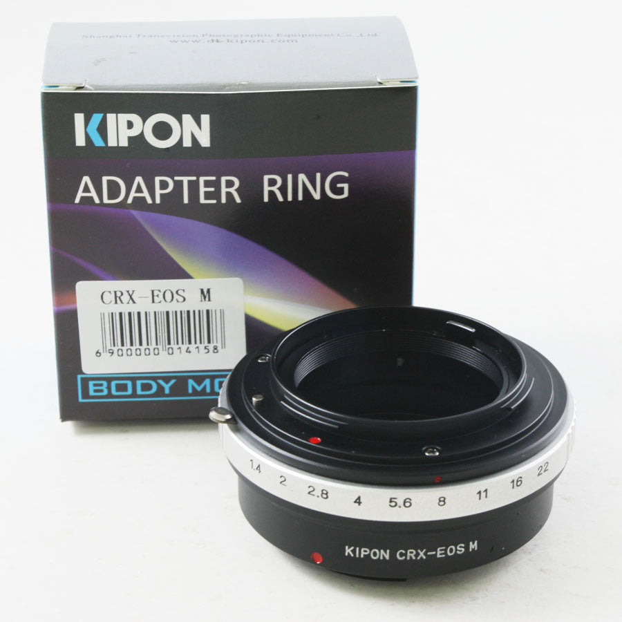 Kipon Contarex CRX mount lens to Canon EOS M EF-M mount mirrorless camera adapter - M2 M5 M6 M50 M100
