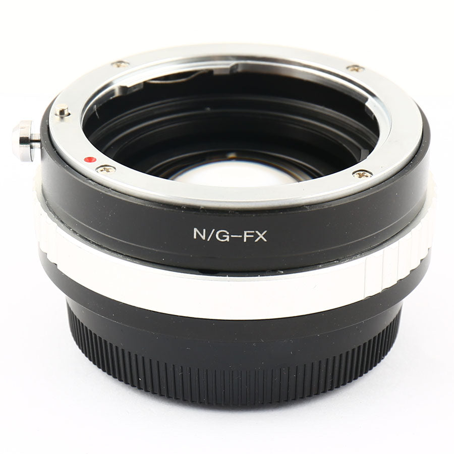 0.72x Focal Reducer Speed Booster Adapter for Nikon F mount G lens to Fujifilm X mount FX camera - X-Pro2 X-T100