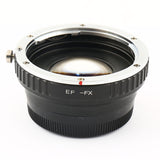 0.72x Focal Reducer Speed Booster Adapter for Canon EOS EF lens to Fujifilm X mount FX camera - X-Pro2 X-T1