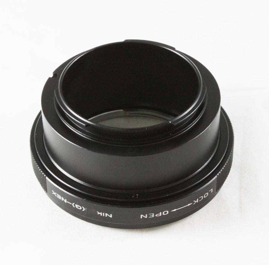 Nikon F mount AF-S G DX lens to Sony E mount adapter - NEX-6 A9 II A7 A7R A6000