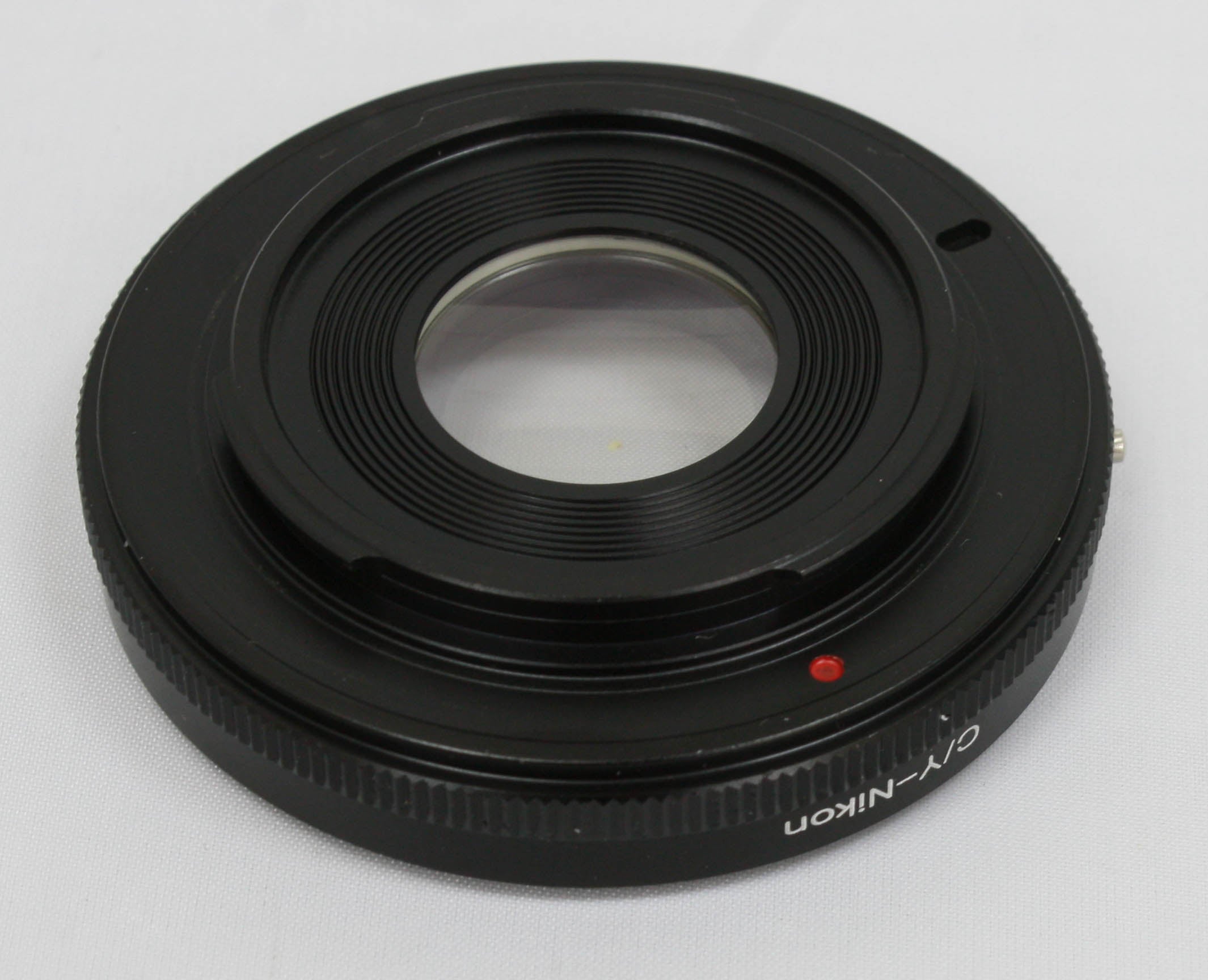 Contax Yashica C/Y mount lens to Nikon F mount adapter glass infinity - Df D4S D610 D750 D810 D5500