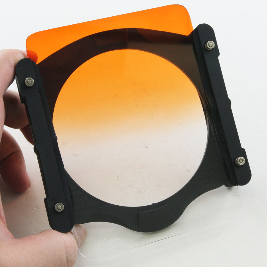 Tian Ya 100mm x 130mm Graduated Orange Color Filter - for Cokin Z series holder