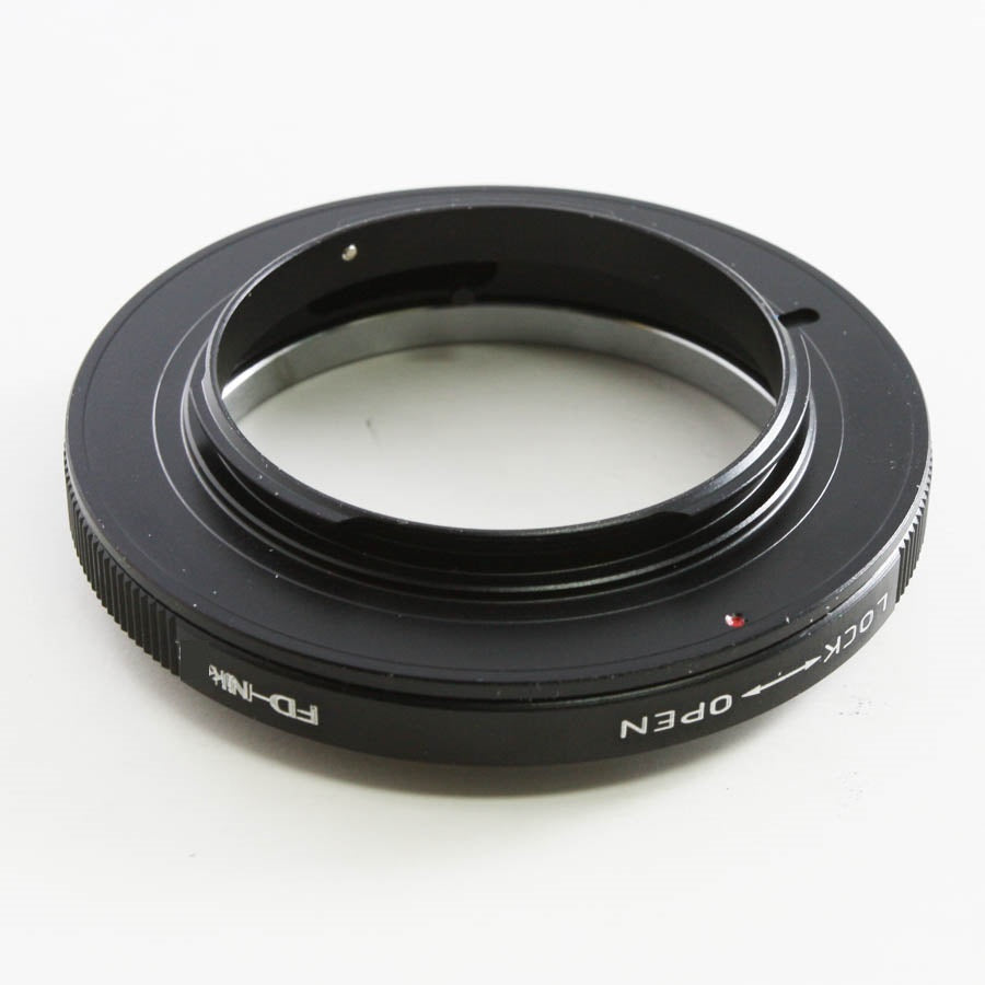 Macro Canon FD mount lens to Nikon F mount adapter - D5 D850 D800 D7500 D90 Df D3500