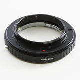 Macro Minolta MC MD lens to Nikon F mount adapter - D5 D850 D800 D7500 D90 Df D3500