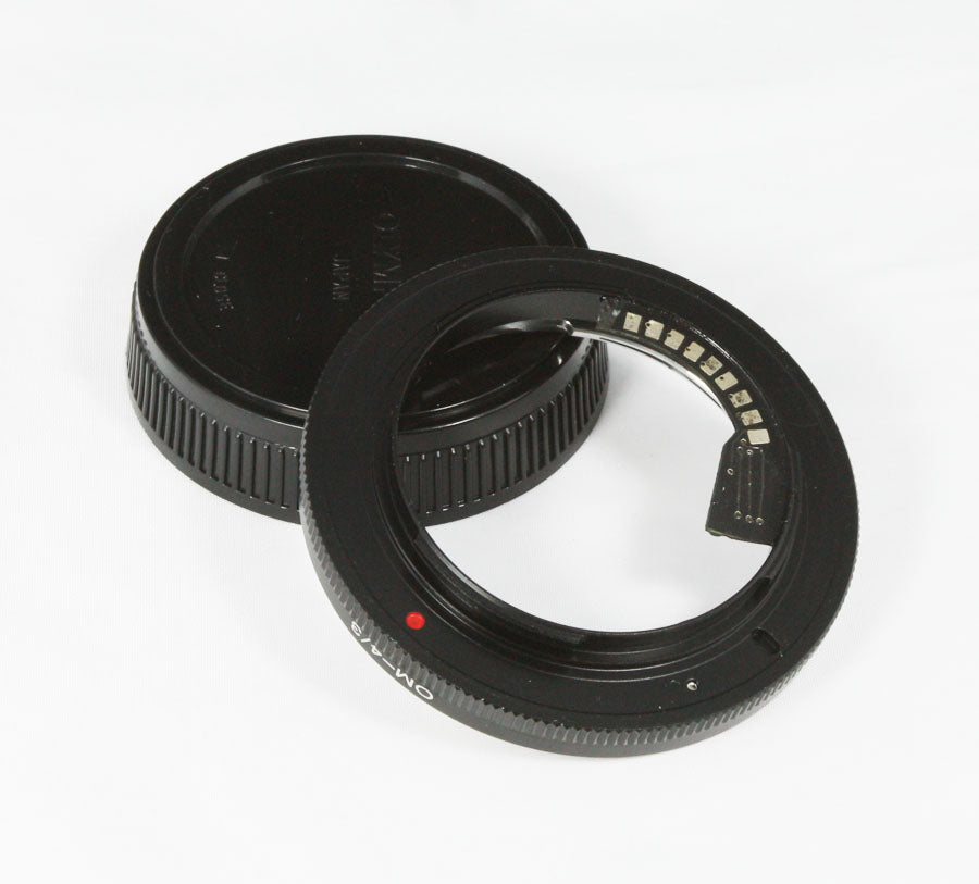 AF confirm adapter for Olympus OM Lens to Olympus 4/3 Four Thirds mount camera - E-3 E-30 510 520 600