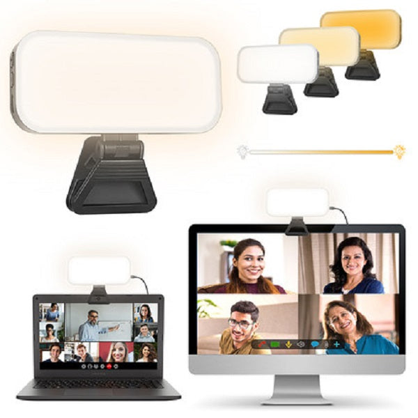 LUXCEO V01 Pro bi-color desktop monitor laptop LED light 3000K 4500K 6000K