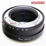 Contarex CRX mount lens to Canon EOS R RF mount mirrorless adapter - R R5 R6