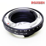 Contarex CRX lens to Leica M L/M mount adapter - M8 M9 M-P M Typ 240 246 262
