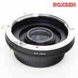 EF Canon mount lens to Nikon F mount adapter glass infinity - D5 D780 D90 D4 D800 D5500 D7500