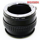 Leica R mount L/R lens to Canon EOS R RF mount adapter macro focusing helicoid - R R3 R5 R6