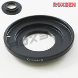 C mount 16mm film CCTV lens to Olympus Panasonic Micro 4/3 adapter - E-PL6 P5 M5 GF6 GH3 G6 OM-D