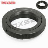 AF confirm adapter for T2 mount lens to Canon EOS EF mount - 60D 550D 600D 7D 70D