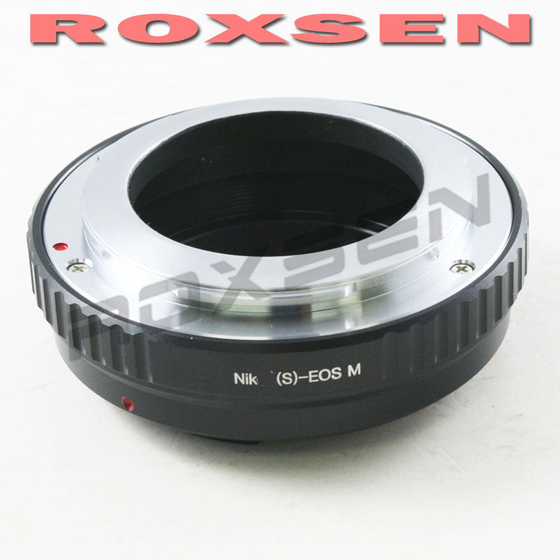 Nikon S mount rangefinder lens to Canon EOS M EF-M mount Camera Adapter - M5 M6 M50