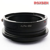 Alpa mount lens to Canon EOS M EF-M mount mirrorless adapter - M3 M5 M6 M50