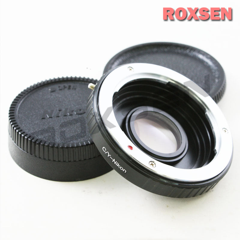 Contax Yashica C/Y mount lens to Nikon F mount adapter glass infinity - Df D4S D610 D750 D810 D5500