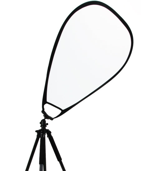 KAMERAR 5-in-1 Collapsible Grip Reflector for Studio Lighting with tripod mount