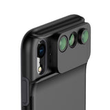 Ztylus Switch Mark II 3-in-1 lens kit for iPhone XR fisheye tele macro lens